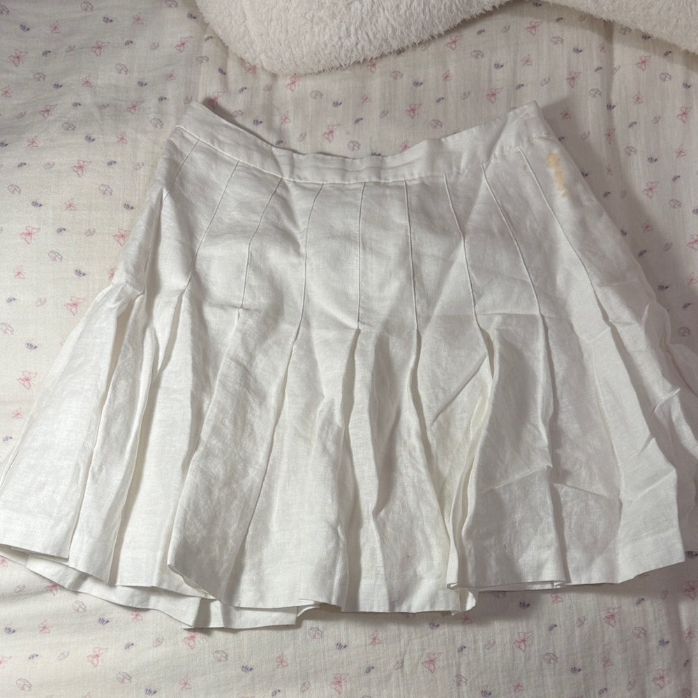 Aritzia Wilfred Ivory Skirt